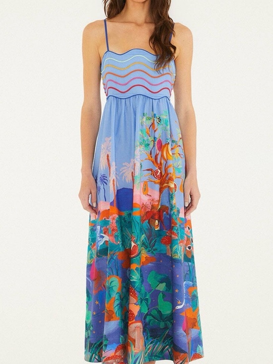 FARM Rio Dresses & Skirts - Farm rio Dream Landscape dress